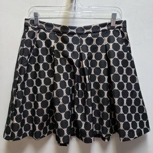 Womens weston wear julienne W medium skirt poly lace black/white